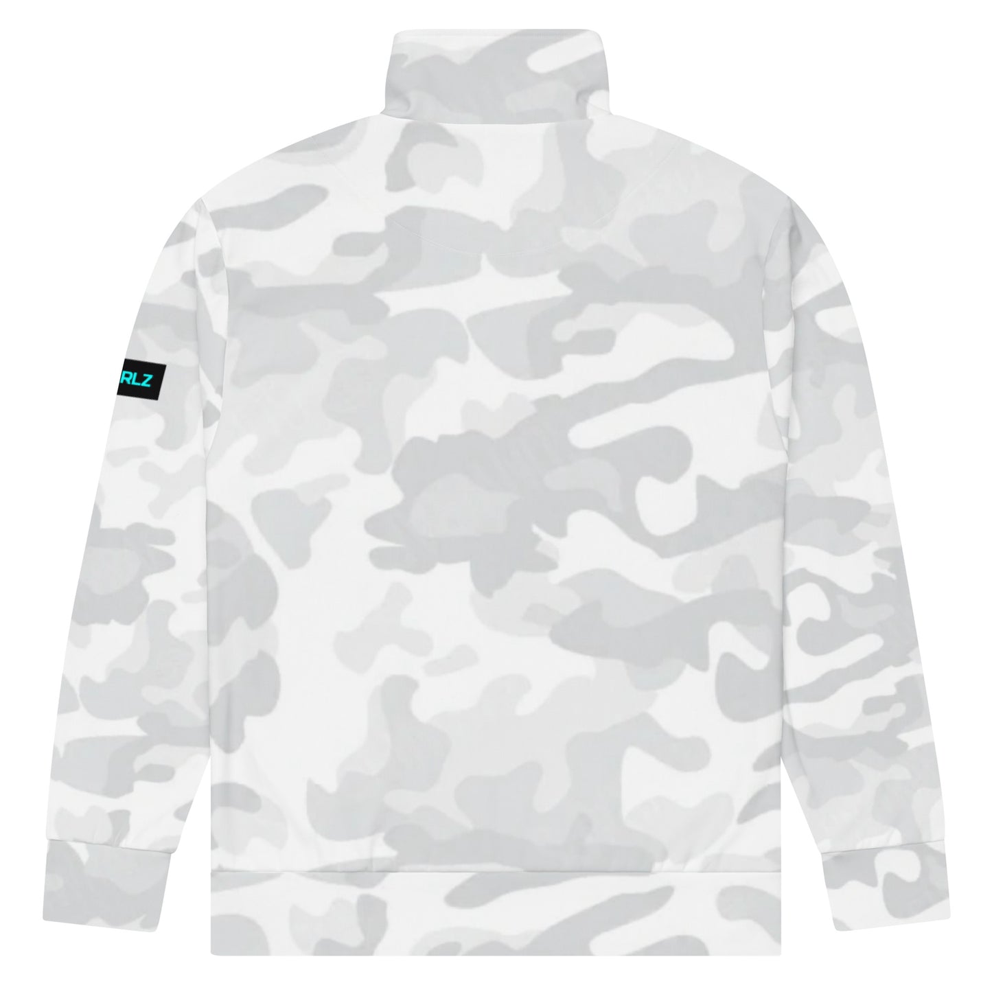 Barlz White Camo Unisex Zip Up Jacket