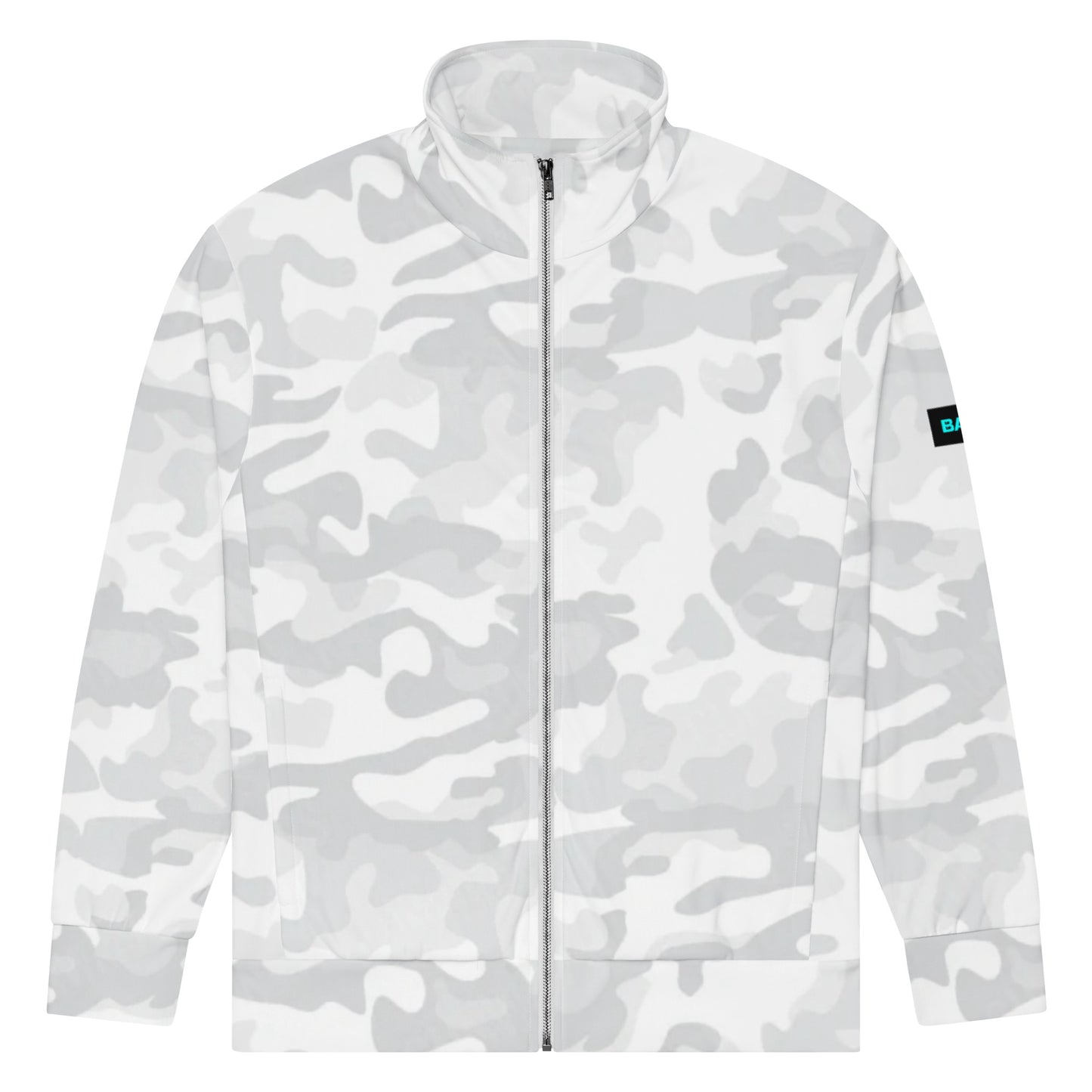 Barlz White Camo Unisex Zip Up Jacket