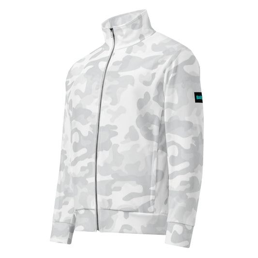 Barlz White Camo Unisex Zip Up Jacket