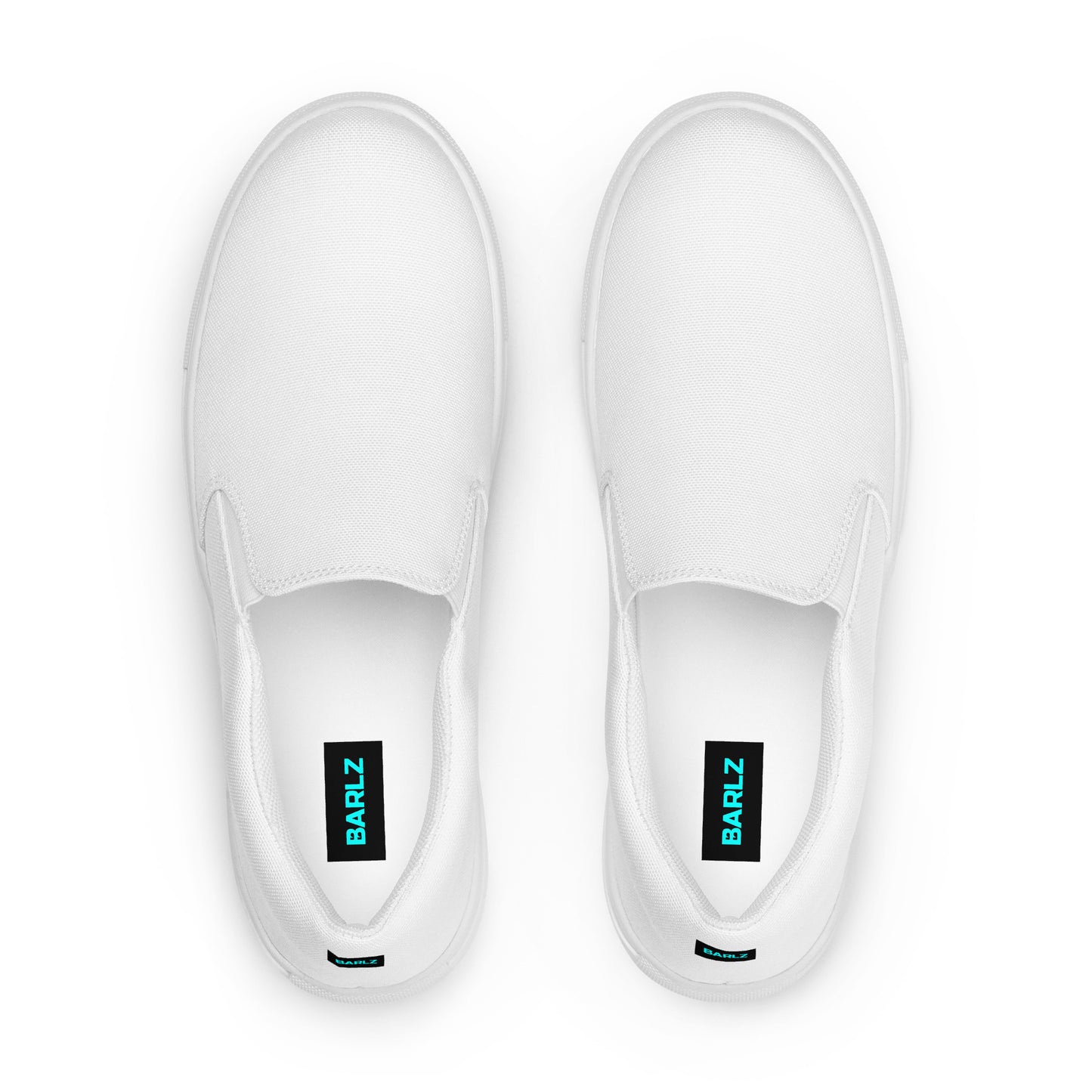 Barlz Men’s Slip-on Canvas Shoes (white)